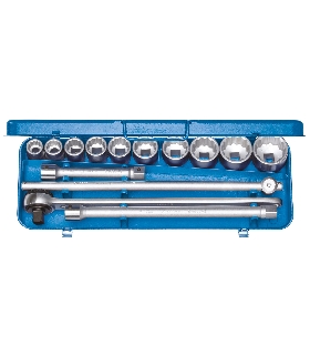 JUEGO DE LLAVES DE VASO 3/4"" 22-50 MM 6280420 GEDORE